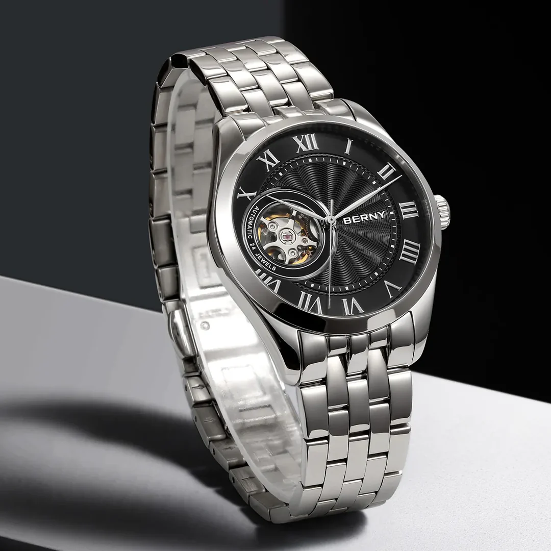 BERNY-Men Automatic Classic Watch-AM079VM thumbnail 2