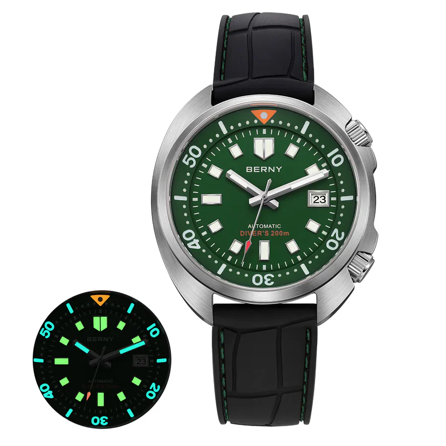 BERNY-Men Automatic Compressor-style Diver Watch-AM1970M thumbnail 2