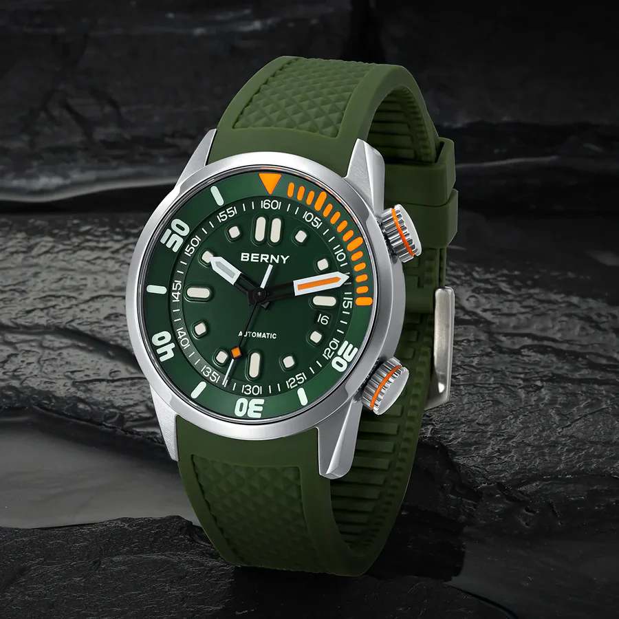 BERNY-Men Automatic Compressor-style Diver Watch V3-AM339M thumbnail 2