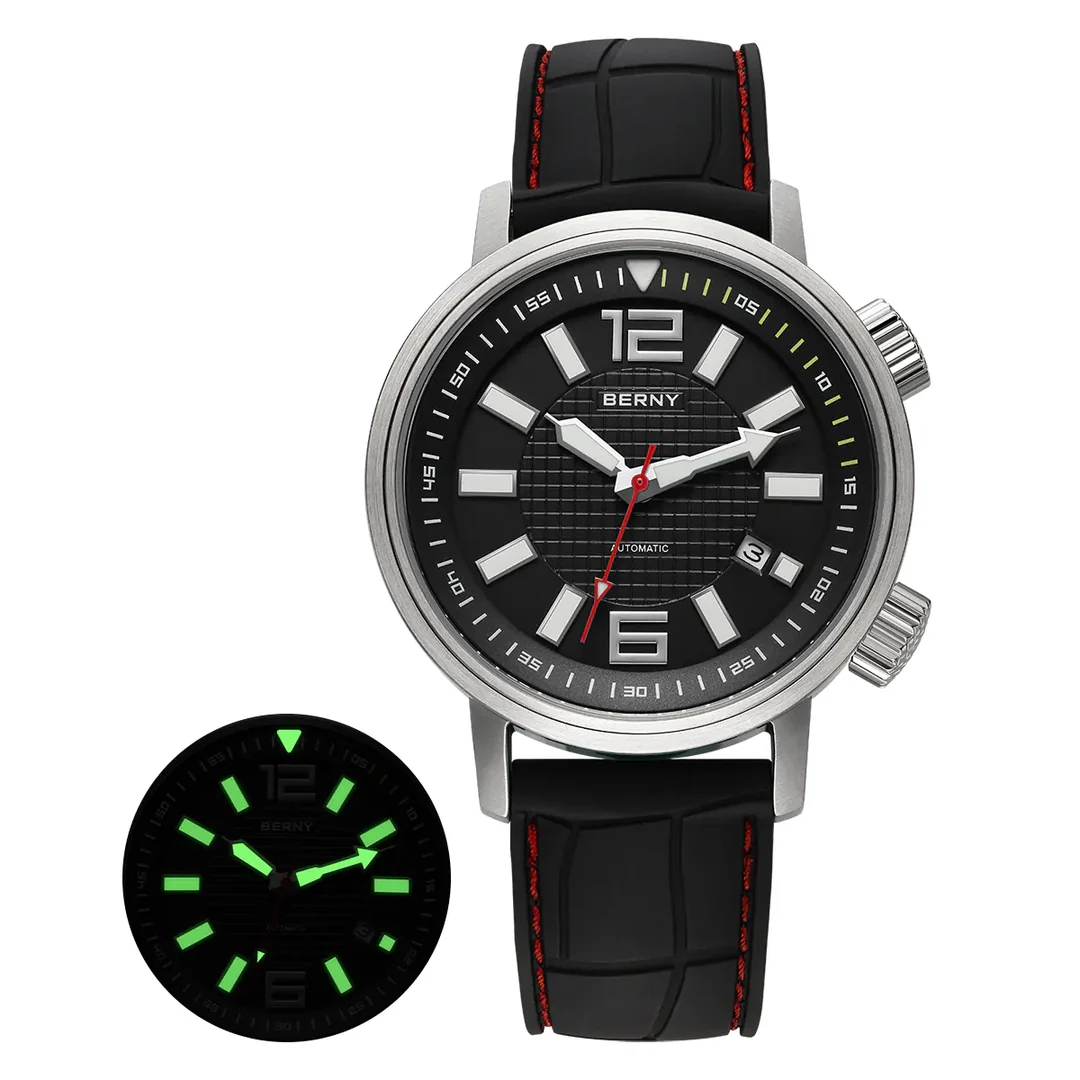 BERNY-Men Automatic Compressor-style Diver Watch V4-AM181M thumbnail 2