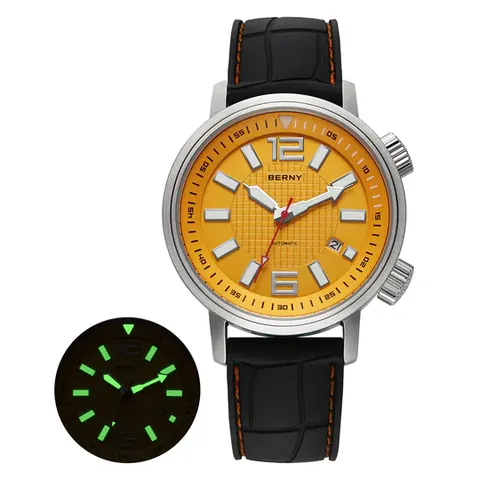 BERNY-Men Automatic Compressor-style Diver Watch V4-AM181M