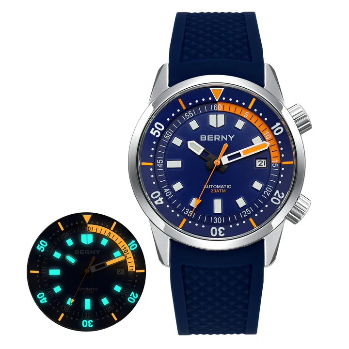 BERNY-Men Automatic Compressor-style Diver Watch V4-AM439M thumbnail 2