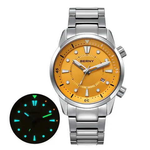 BERNY-Men Automatic Compressor-style Diver Watch V5-AM539MS