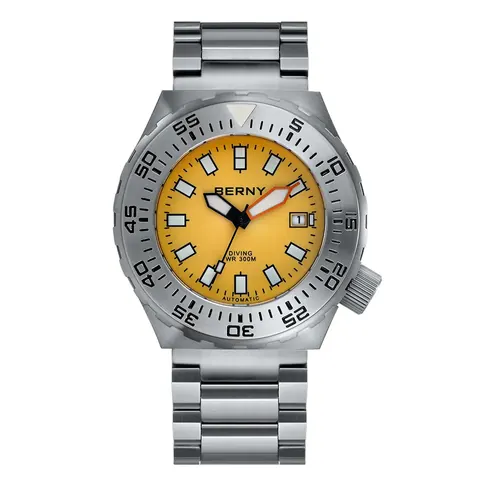 BERNY-Men Automatic Diver Watch-AM09026M