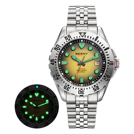 BERNY-Men Automatic Diver Watch-AM151MS thumbnail 2