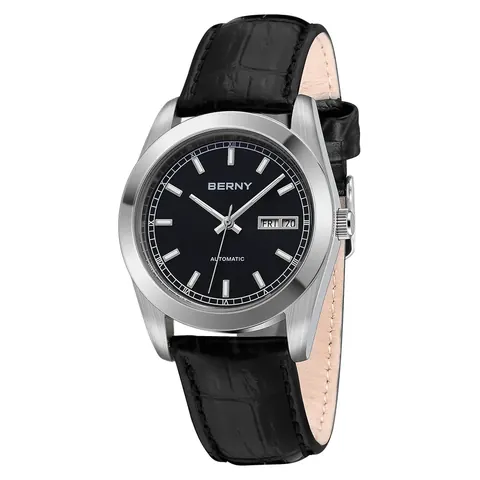 BERNY-Men Automatic Dress Watch Day Date-AM009M