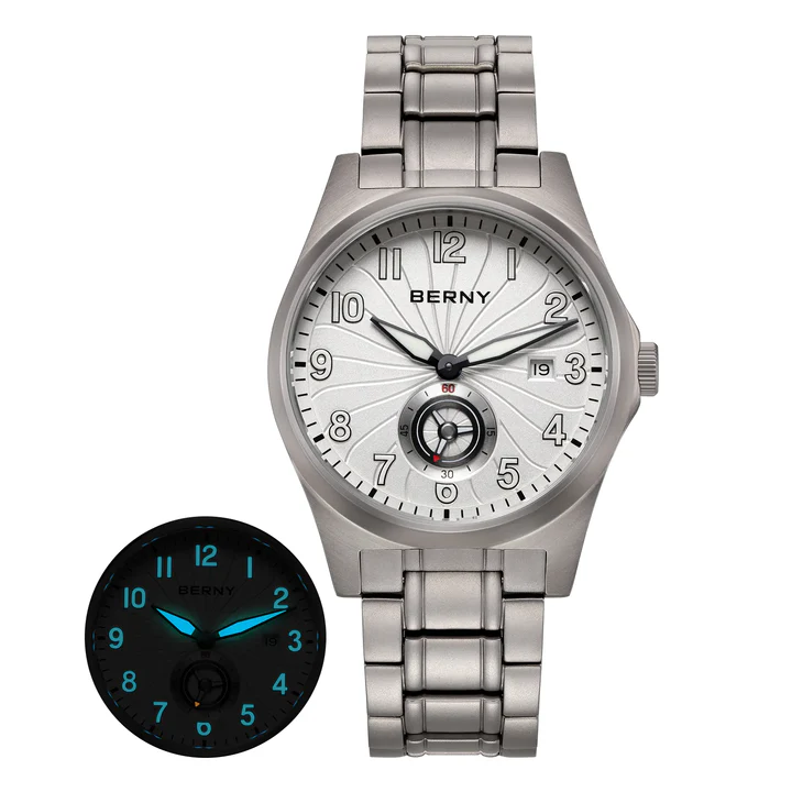 BERNY-Men Automatic Titanium Classic Watch-AMT358MS thumbnail 2