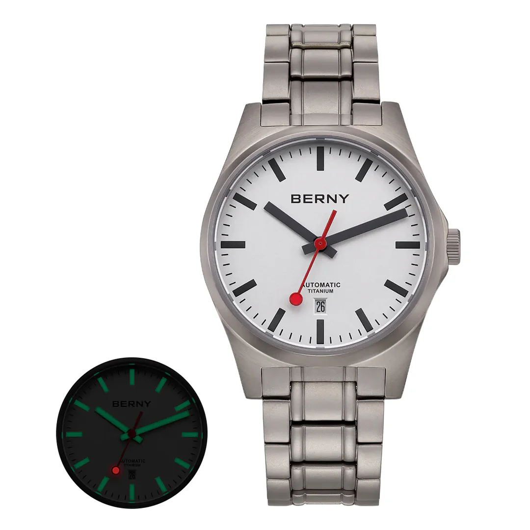 BERNY-Men Automatic Titanium Watch-AMT258MS thumbnail 2