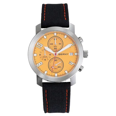 BERNY-Men Quartz Chronograph Field Watch-2806M