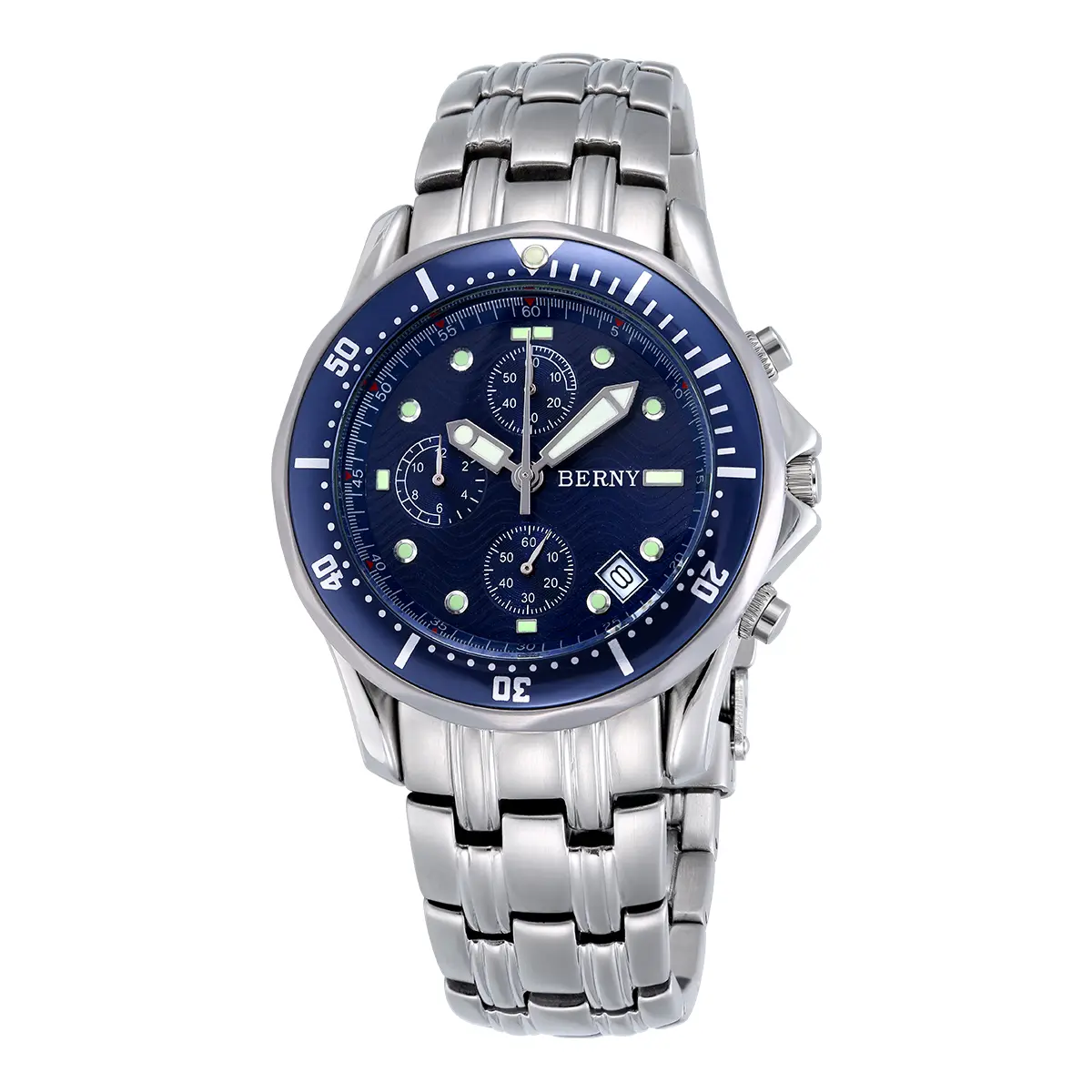 BERNY-Men Quartz Chronograph Watch-2207M thumbnail 2