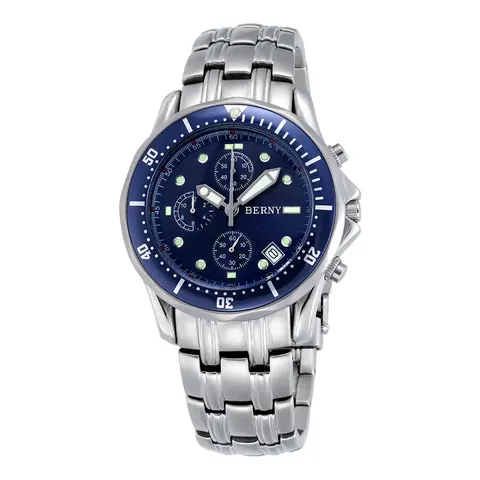 BERNY-Men Quartz Chronograph Watch-2207M