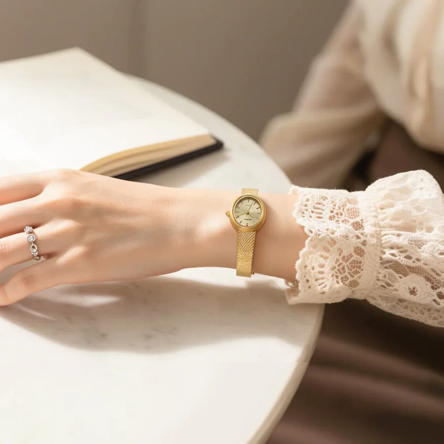 BERNY-Women Quartz Dress Gold Watch-2967L thumbnail 2