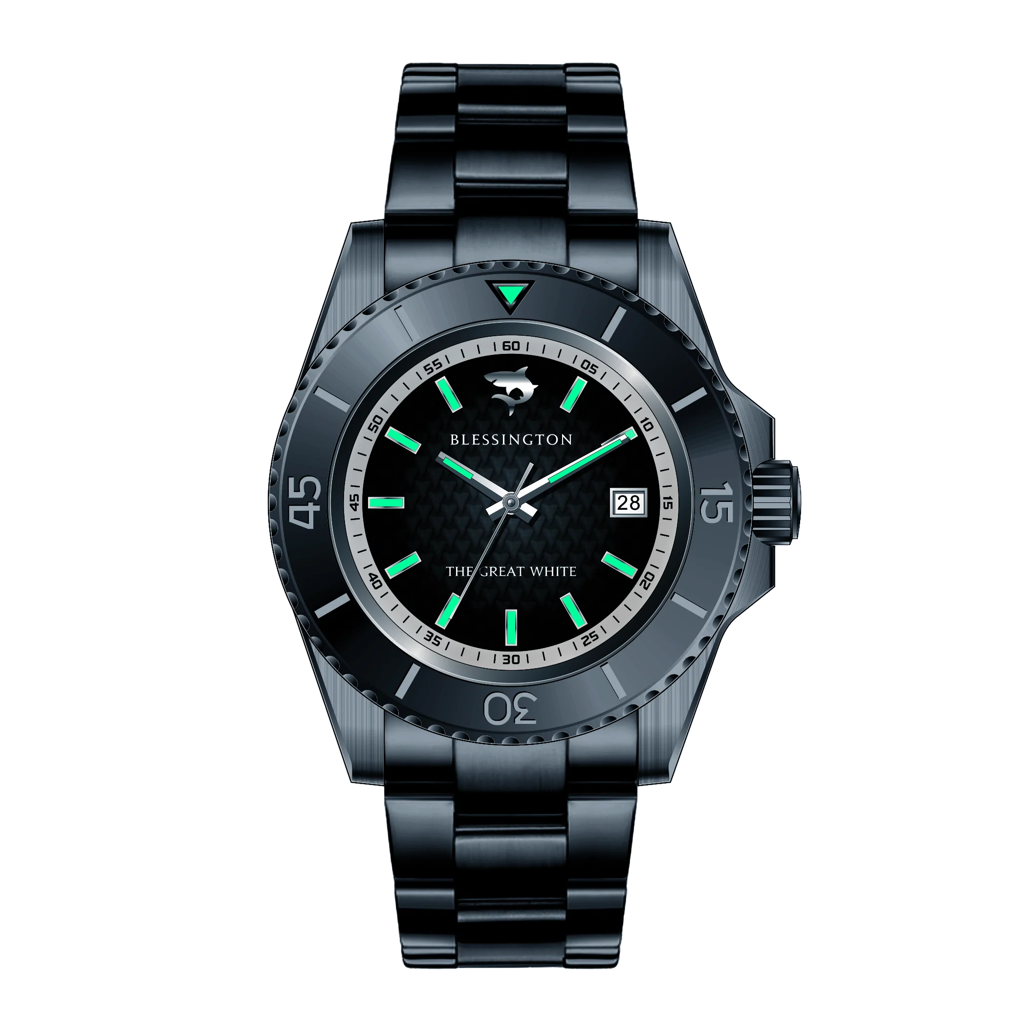 The Great White - Tungsten 42mm thumbnail 2