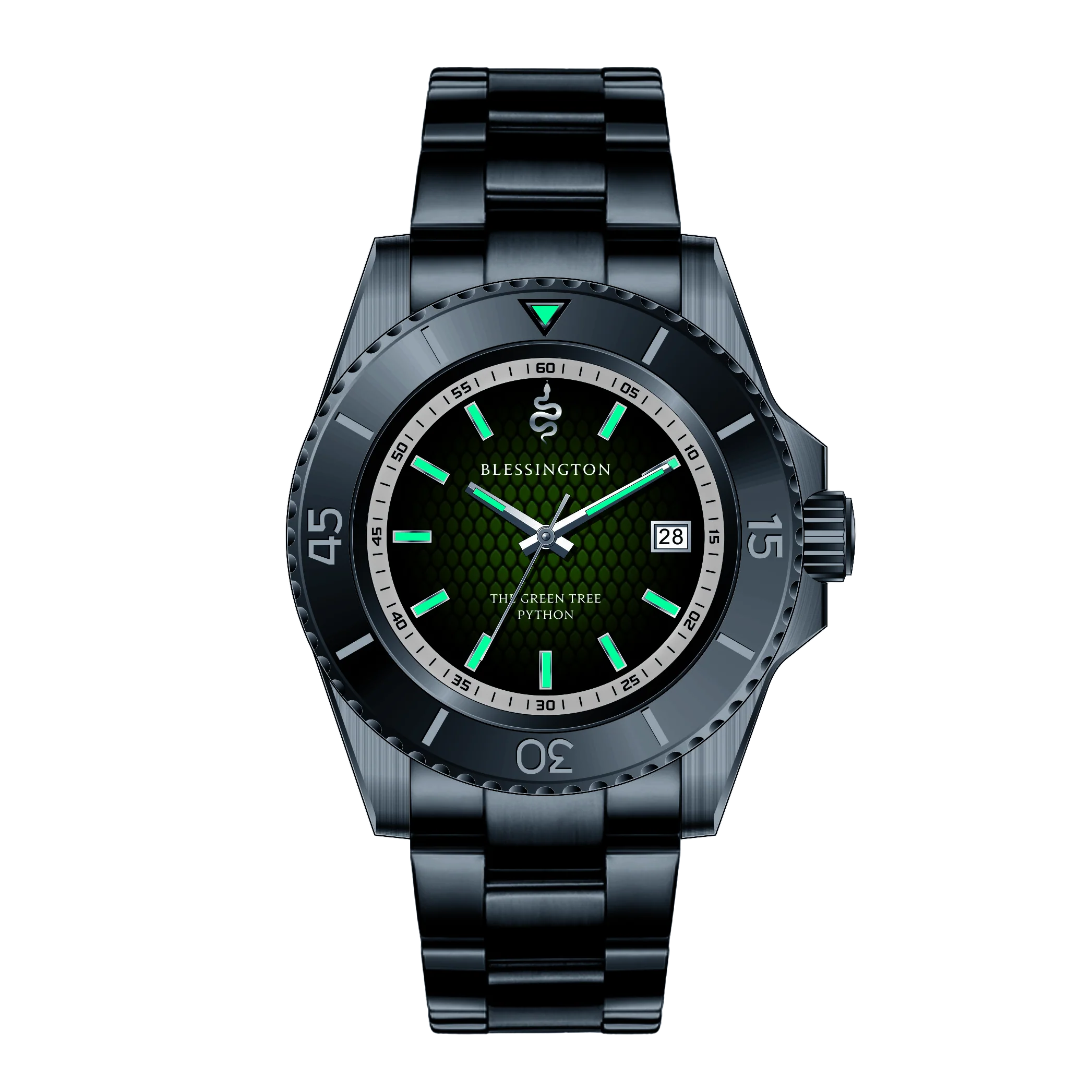 The Green Tree - Tungsten 42mm thumbnail 2