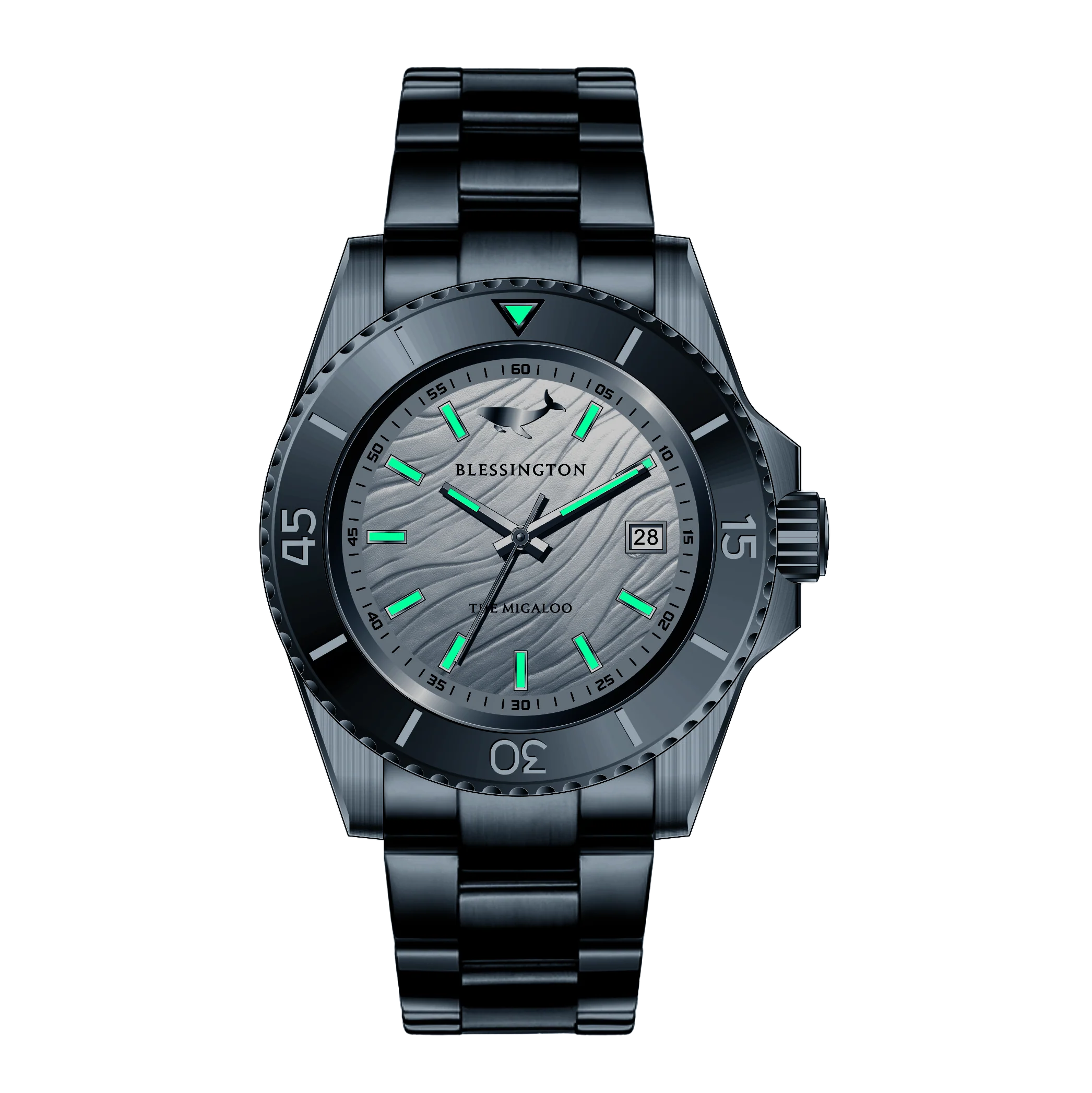 The Migaloo - Tungsten 42mm thumbnail 2