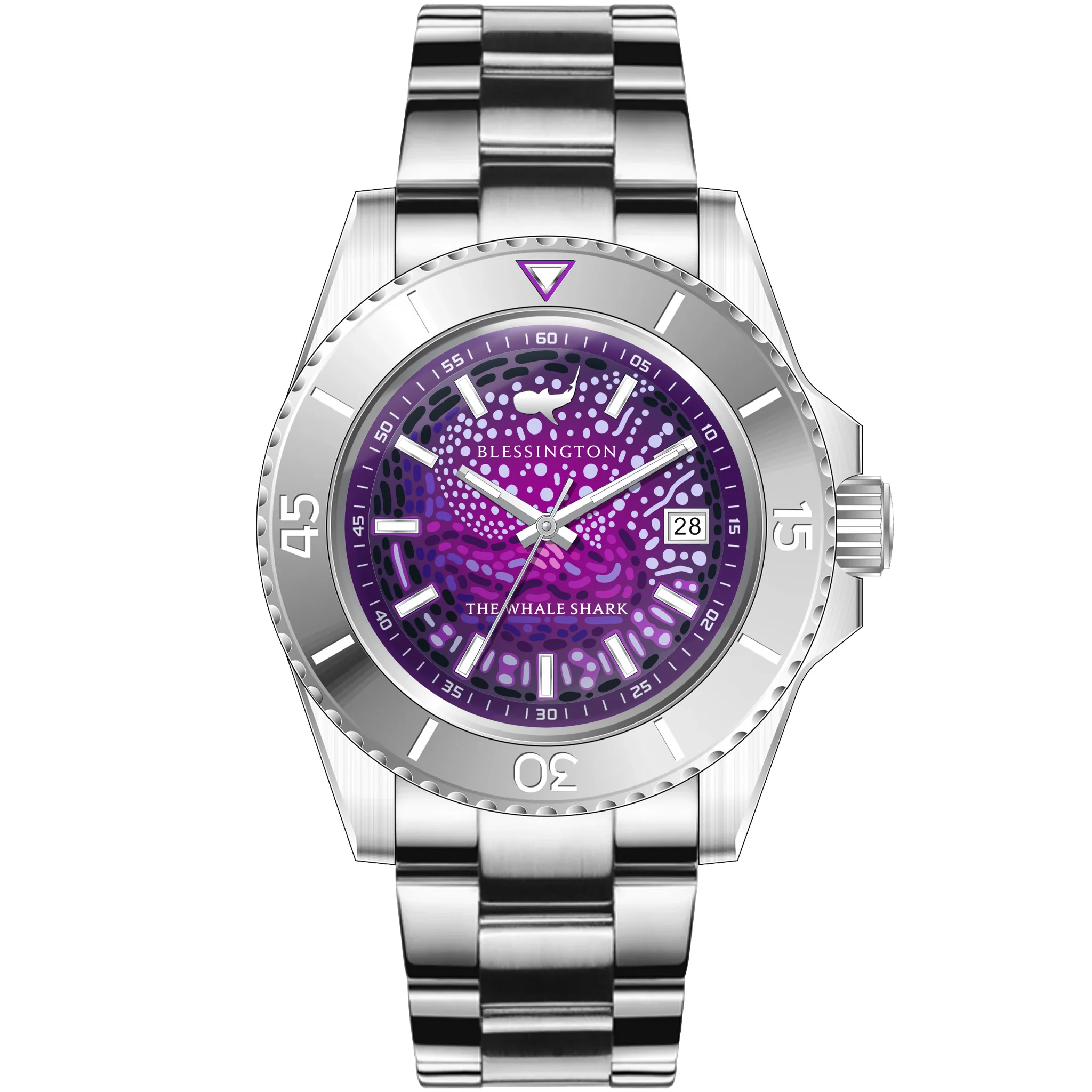 The Whale Shark - Tungsten 42mm selected view