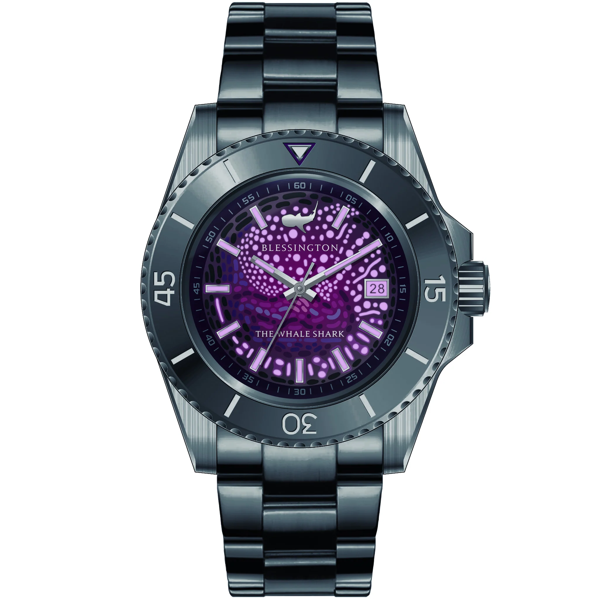 The Whale Shark - Tungsten 42mm thumbnail 2