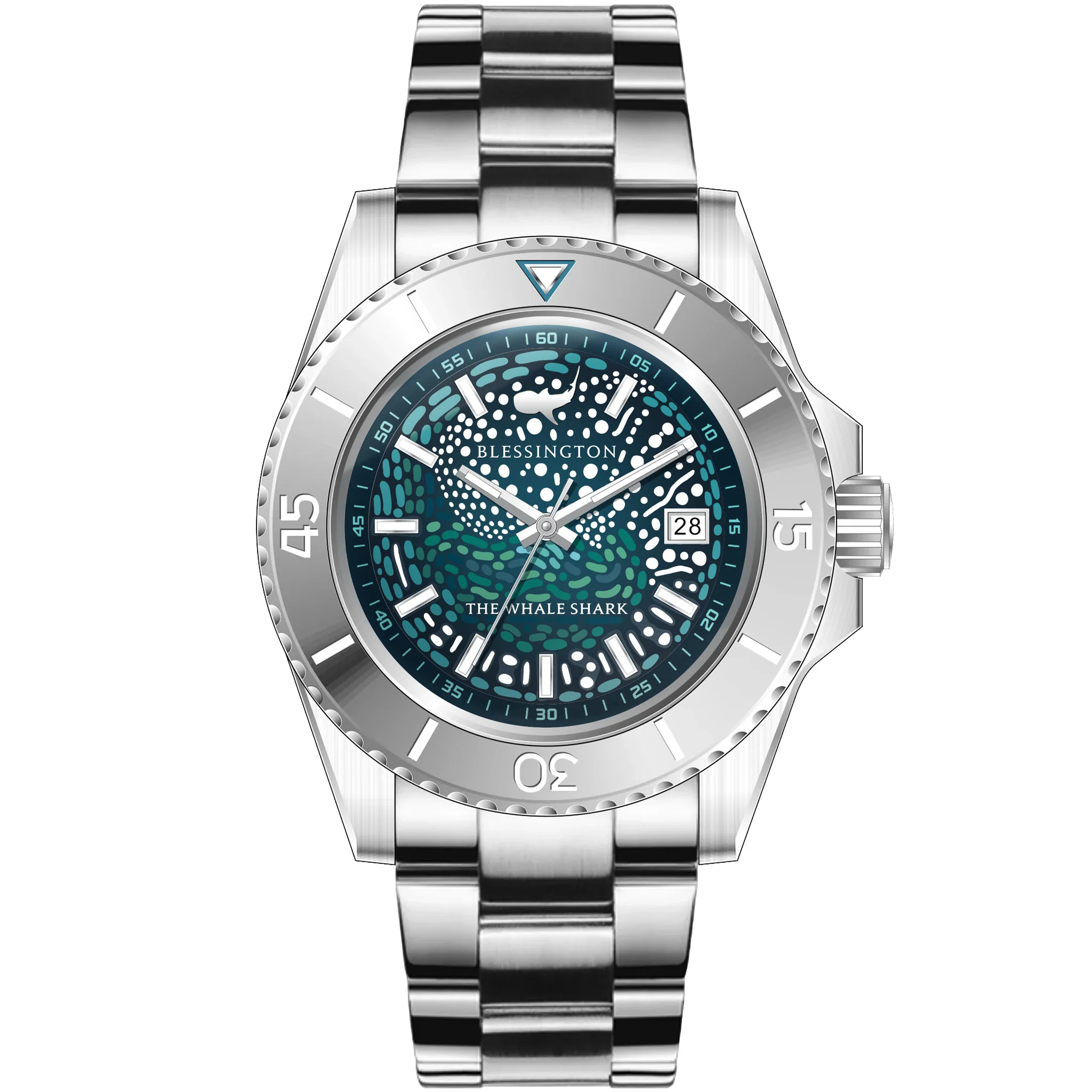 The Whale Shark - Tungsten 42mm selected view