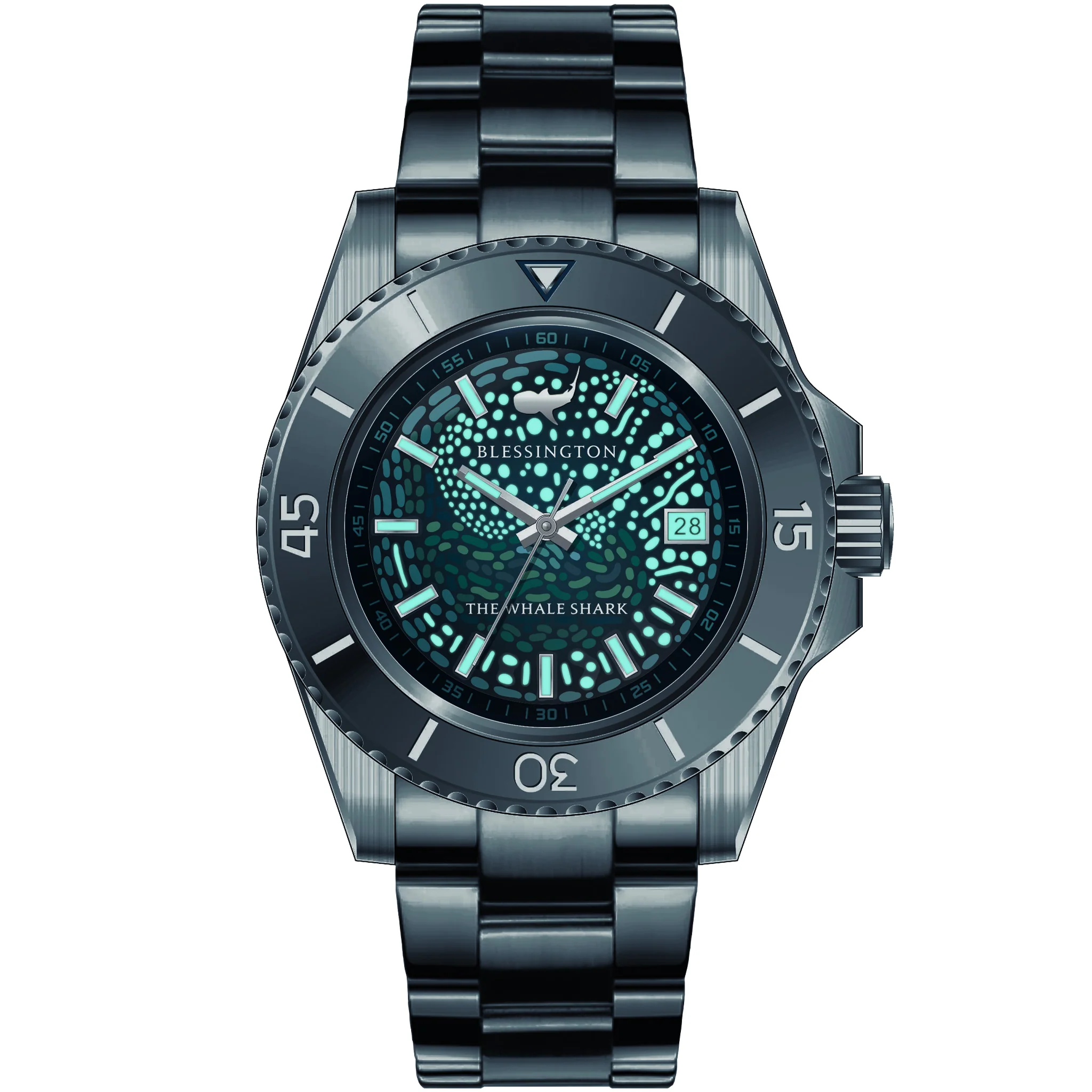 The Whale Shark - Tungsten 42mm thumbnail 2