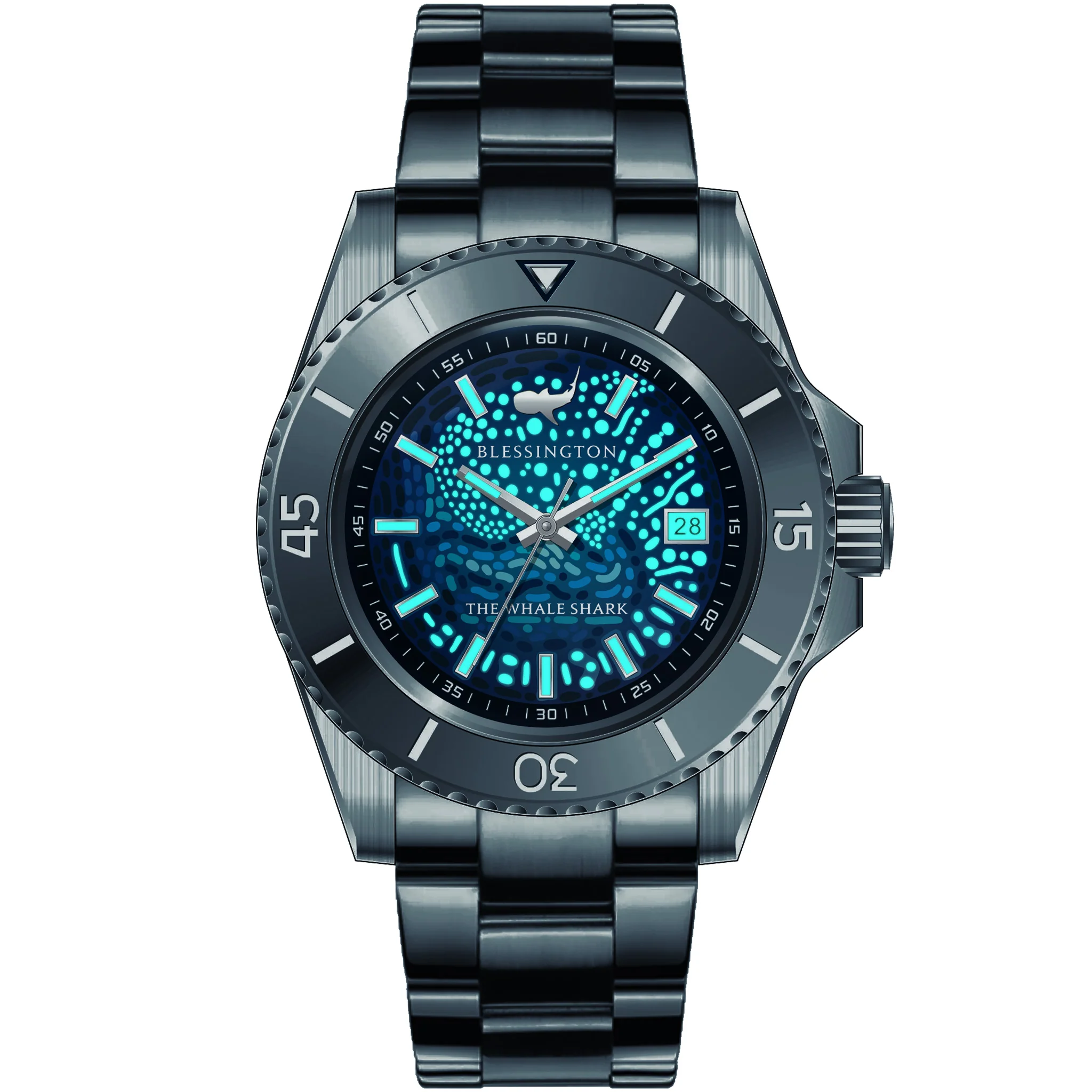 The Whale Shark - Tungsten 42mm thumbnail 2