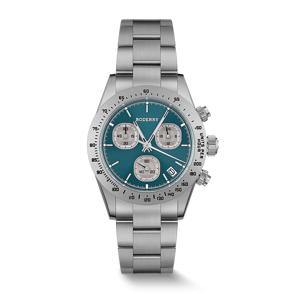 GOLDACE - 100M WR Titanium Mecha-Quartz Chronograph Watch thumbnail 2