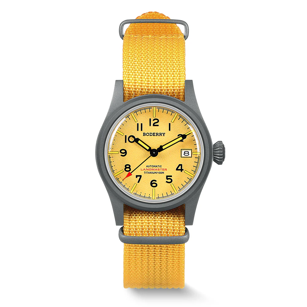 LANDMASTER - 100M Waterproof Titanium Automatic Field Watch thumbnail 2