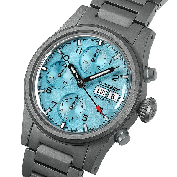 LANDMASTER Chronograph  Titanium Automatic Tritium Field Watch thumbnail 2