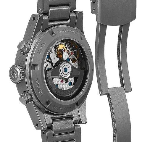 LANDMASTER Chronograph  Titanium Automatic Tritium Field Watch