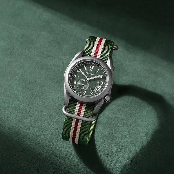 VOYAGER 38 - 100M Waterproof Titanium Field Watch selected view