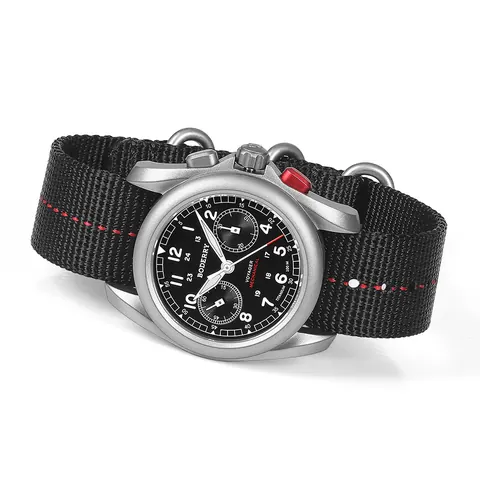 VOYAGER Chronograph - Titanium Mechanical Field Watch, 100M Water Resistant