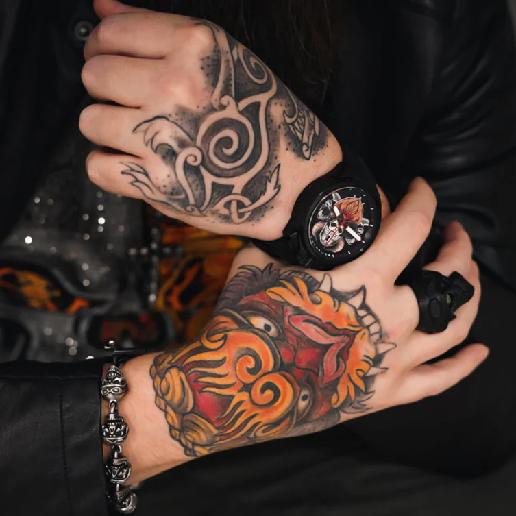 SKULL RIDER BLACK