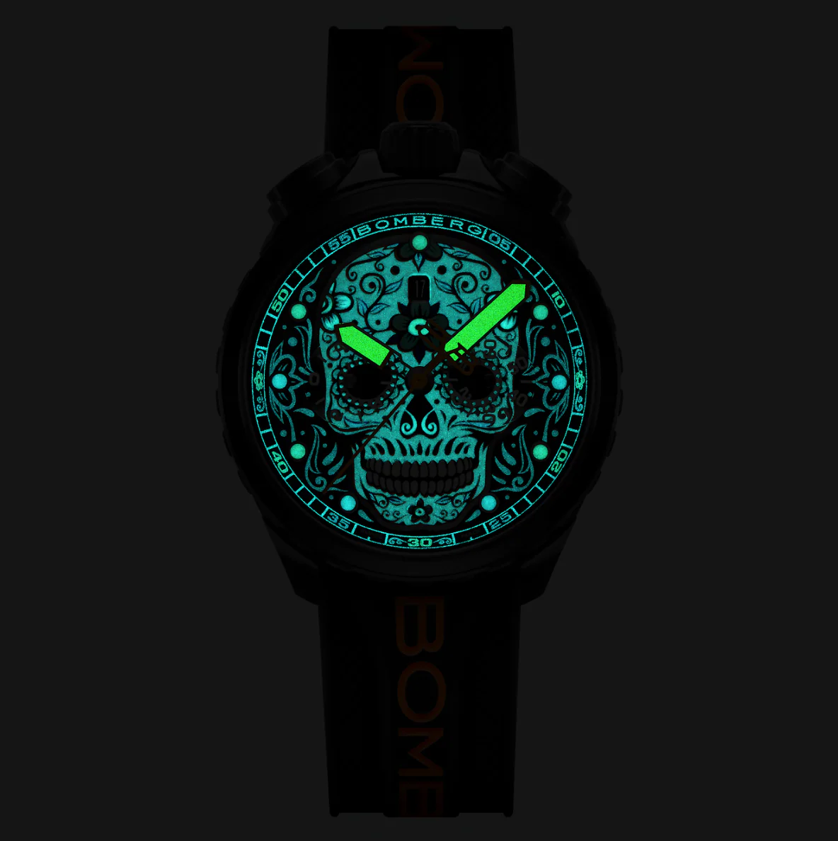 SUGAR SKULL ORANGE thumbnail 2