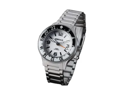 Borealis Sea Storm MK2 GMT Version BE1 Panda Bezel No Date