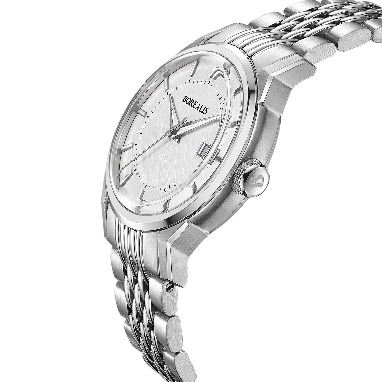 Borealis Lusitano White Dial thumbnail 3