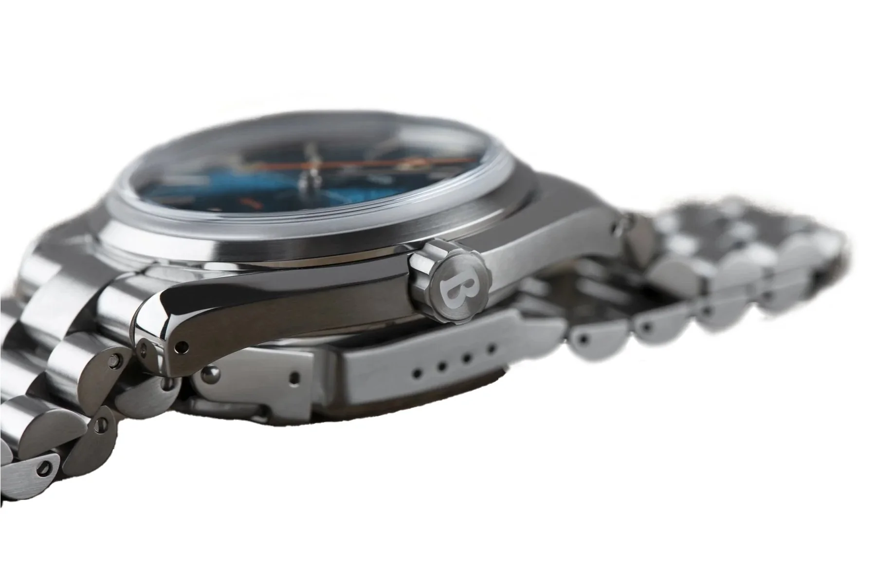 Borealis Sintra Blue Sunray dial no date Miyota 90S5 automatic movement version AA thumbnail 4