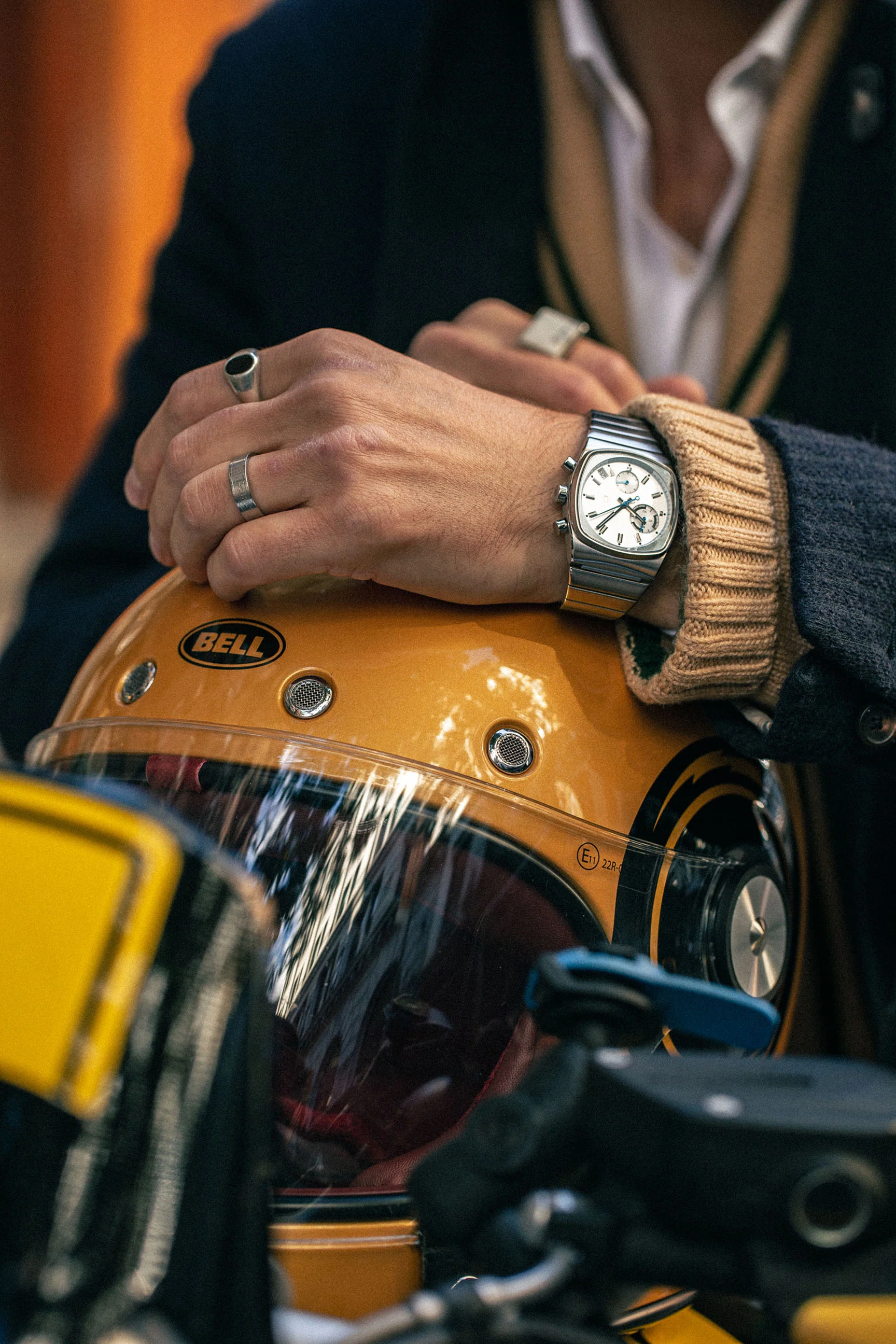 Metric - Steel Dial Chronograph Watch thumbnail 2