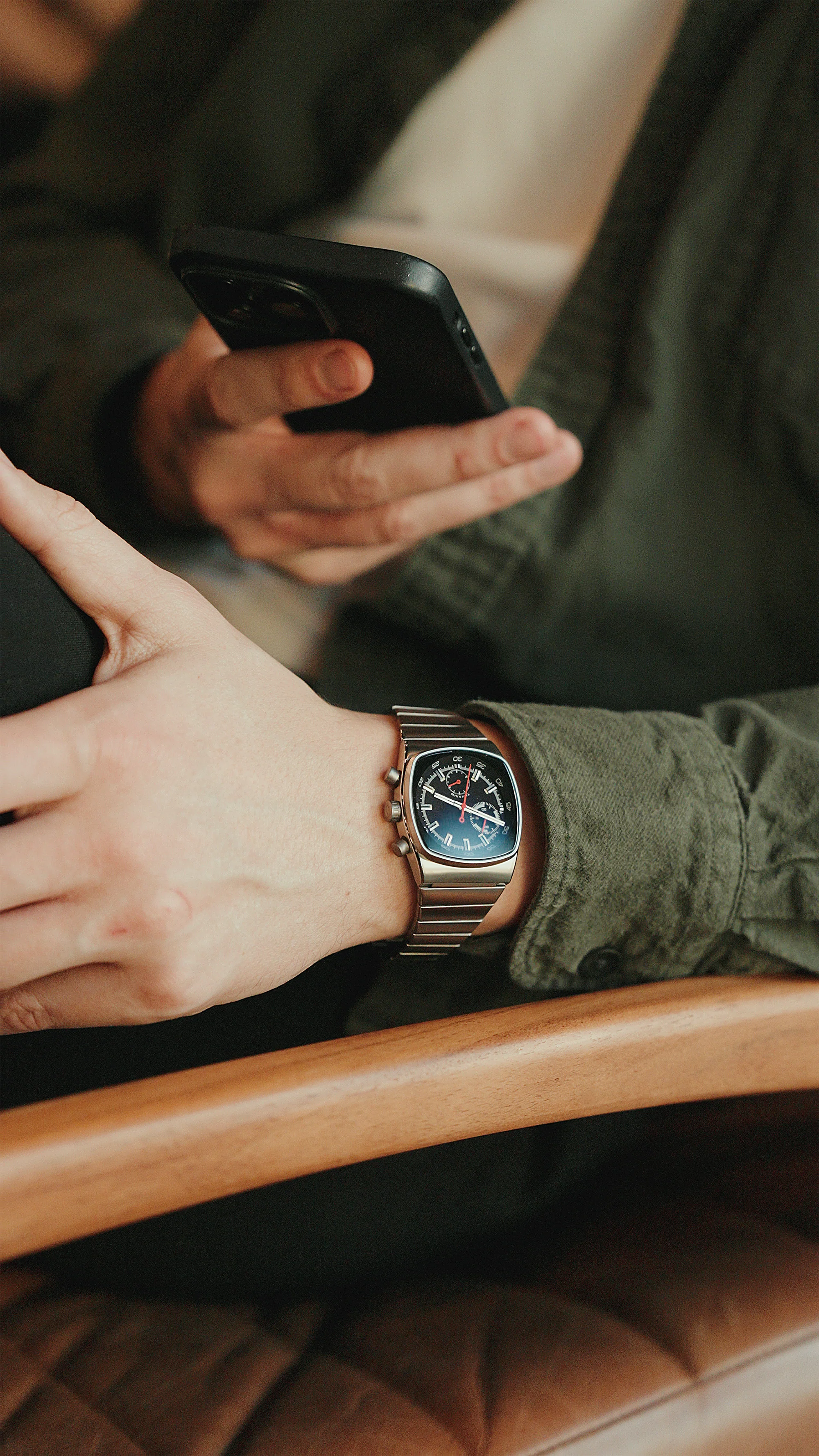 Metric - Titanium Chronograph Watch thumbnail 2