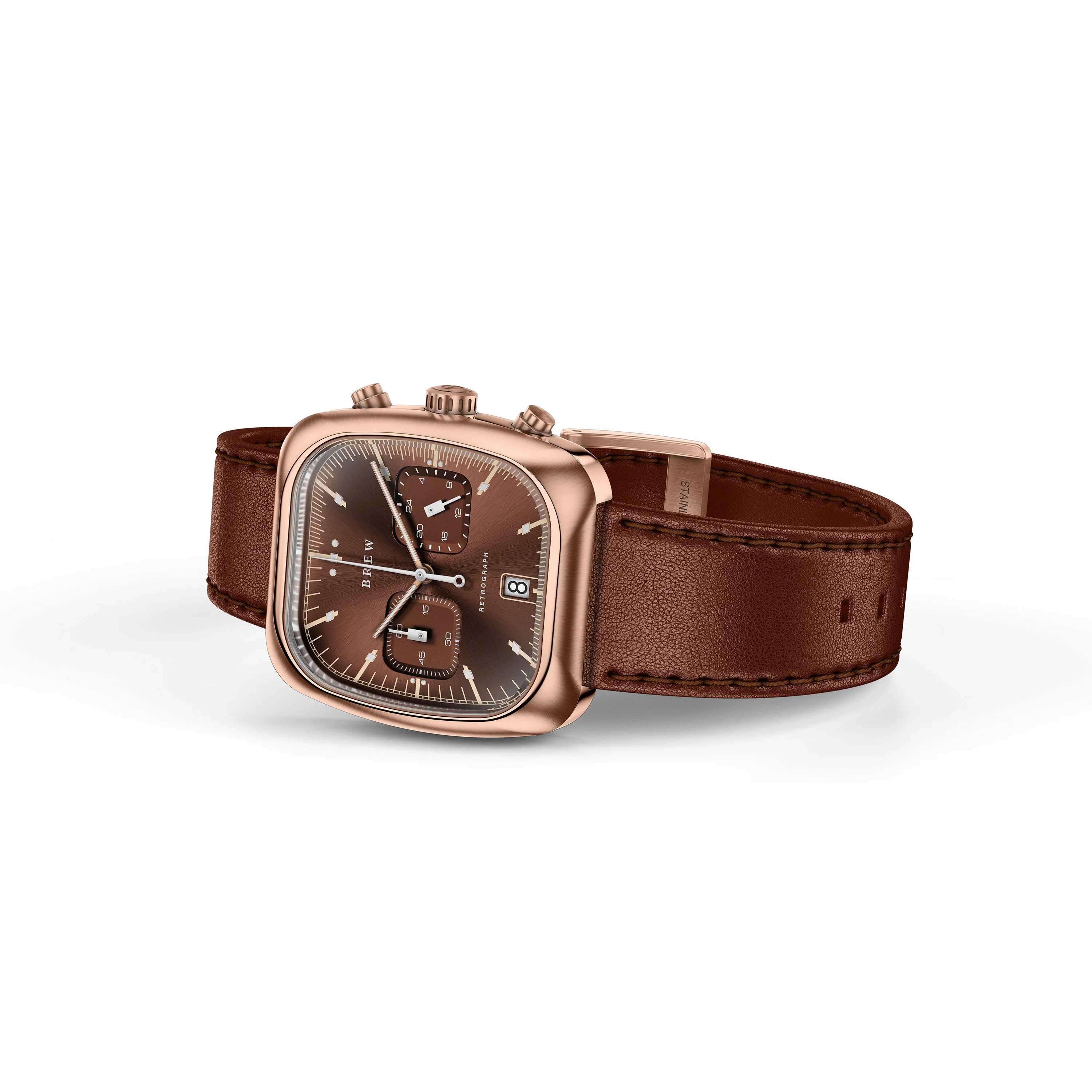 Retrograph - Espresso Chronograph Watch thumbnail 4