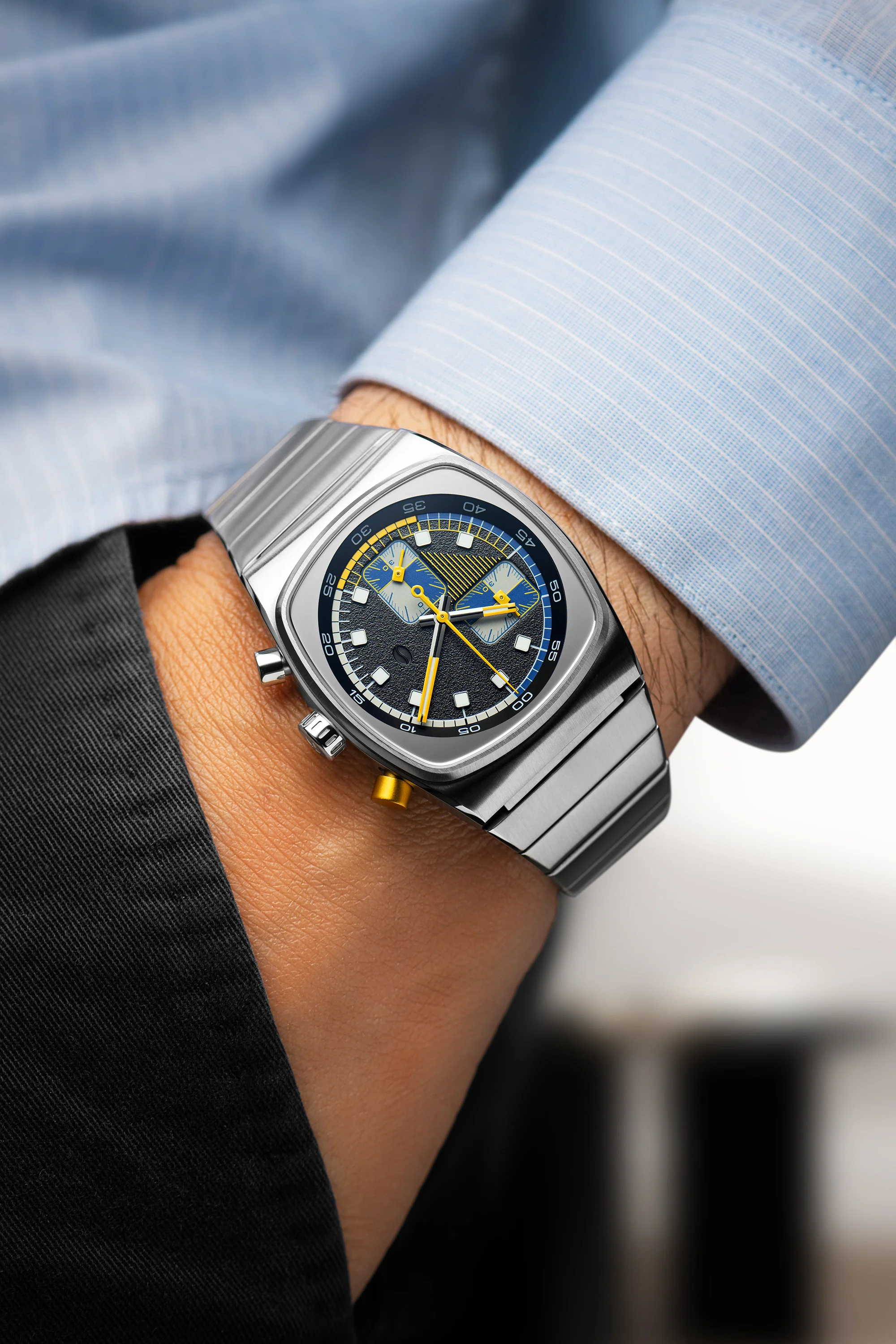 Super Metric - Royal Blue Chronograph Watch thumbnail 2