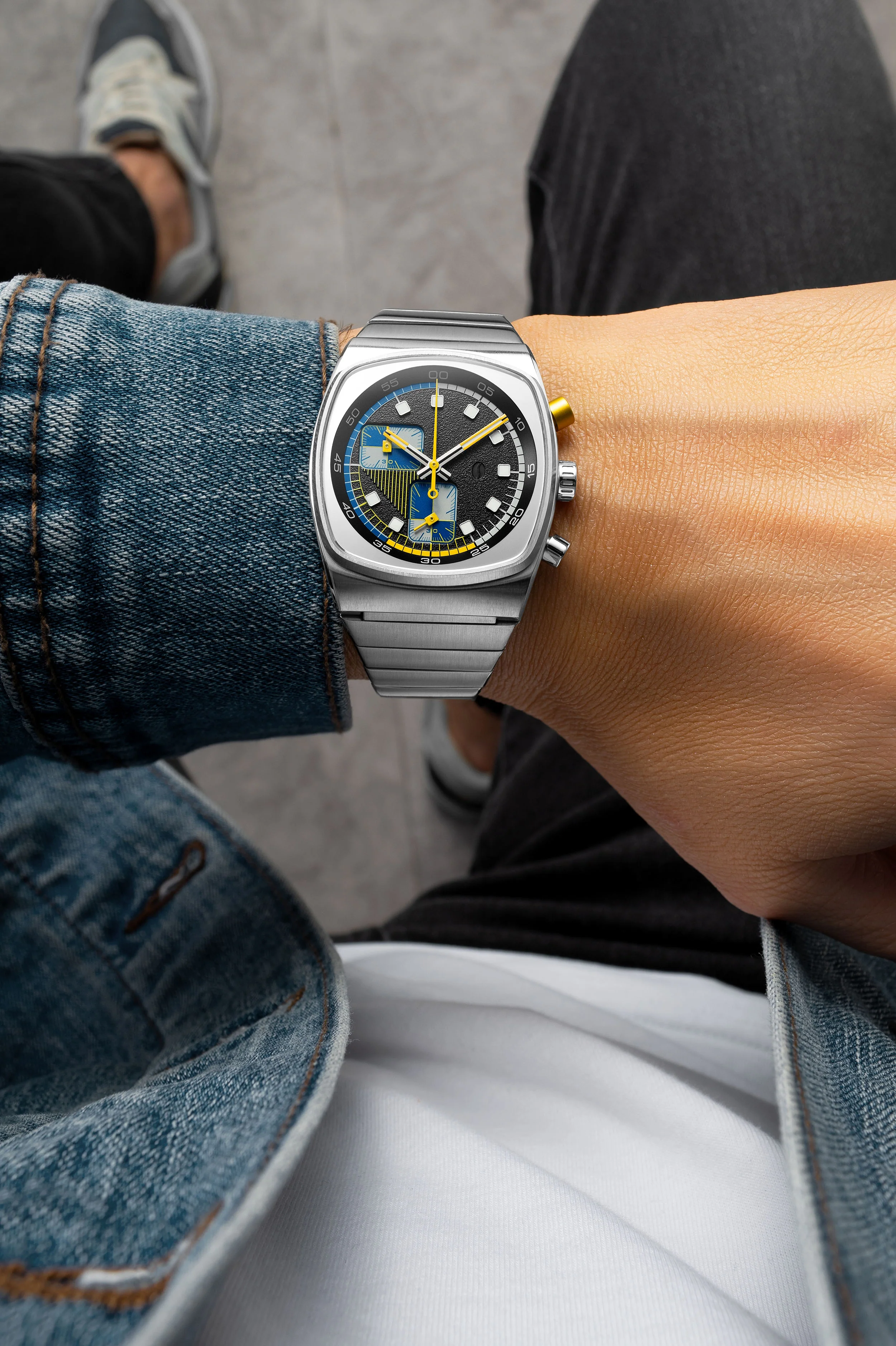 Super Metric - Royal Blue Chronograph Watch thumbnail 3