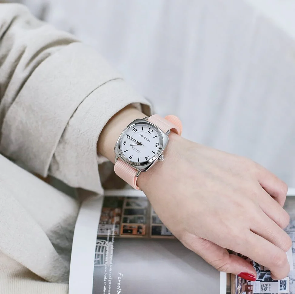 Clubmaster Chic - HMS - Acier - Blanc thumbnail 4