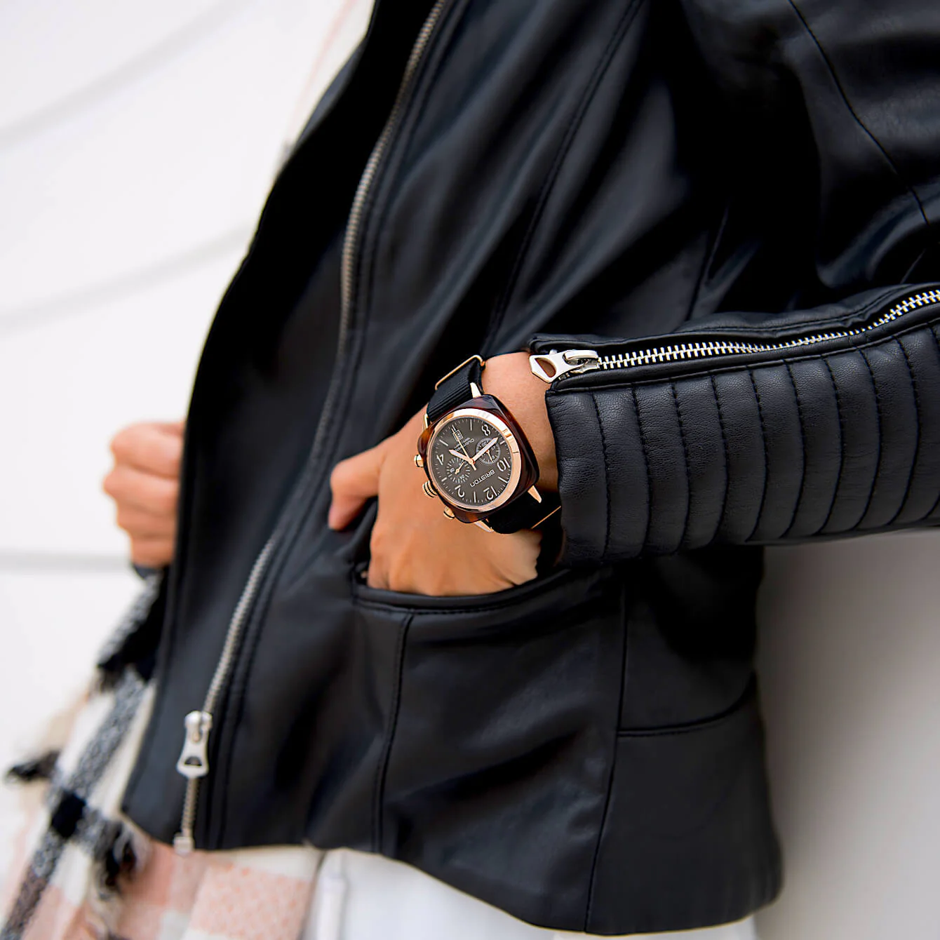 Clubmaster Classic - Chrono - Rose Gold - Noir thumbnail 2