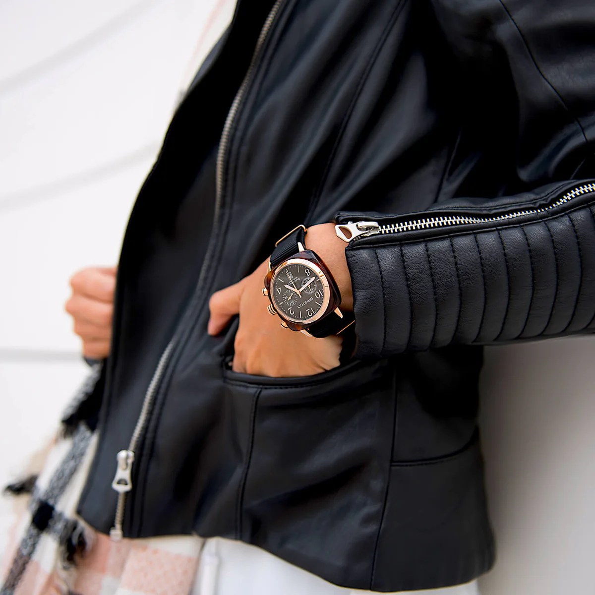 Clubmaster Classic - Chrono - Rose Gold - Noir