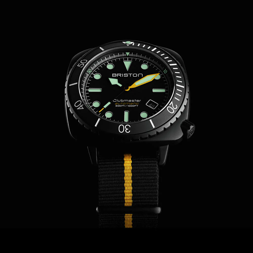 Clubmaster Diver Pro - Noir/Jaune thumbnail 2