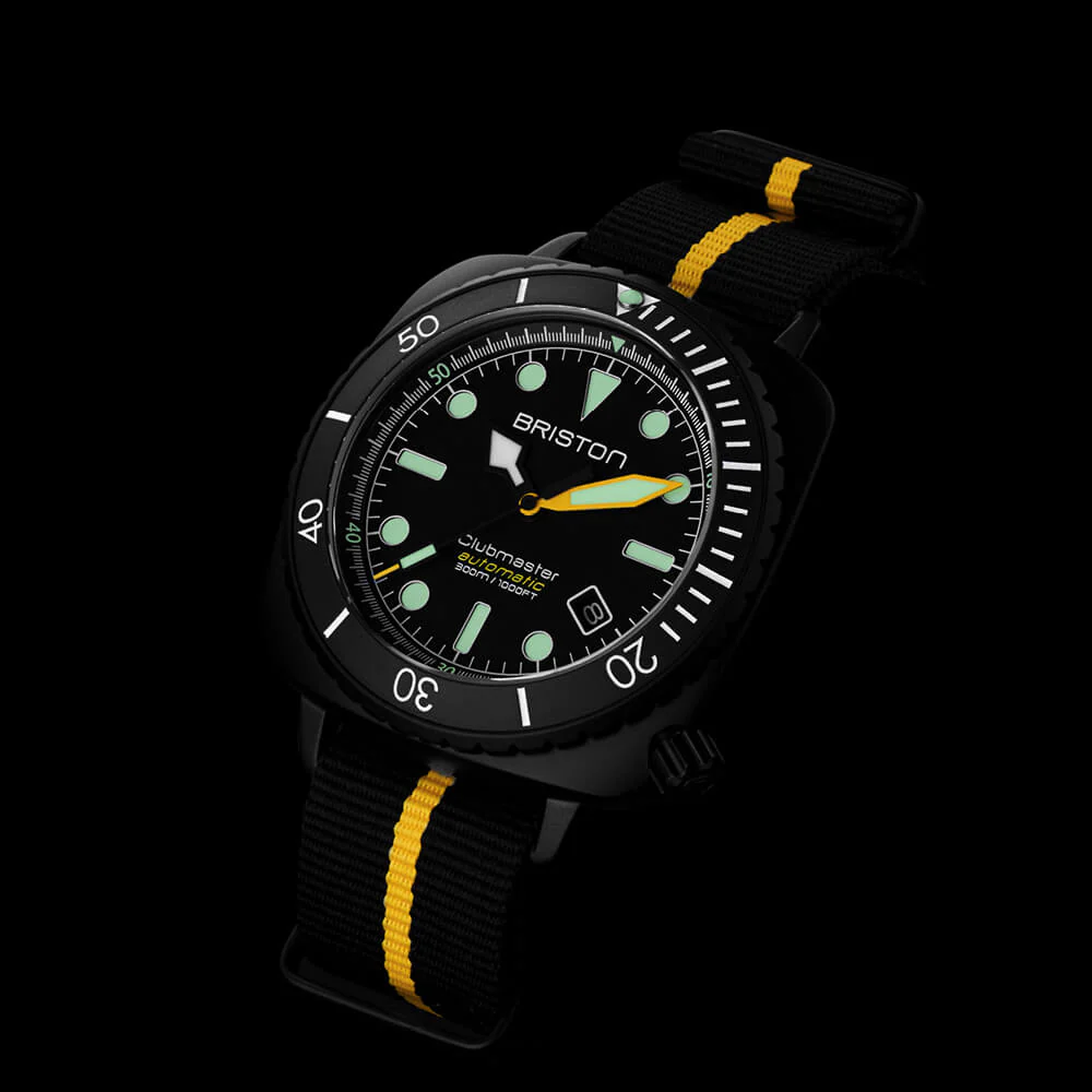 Clubmaster Diver Pro - Noir/Jaune thumbnail 4