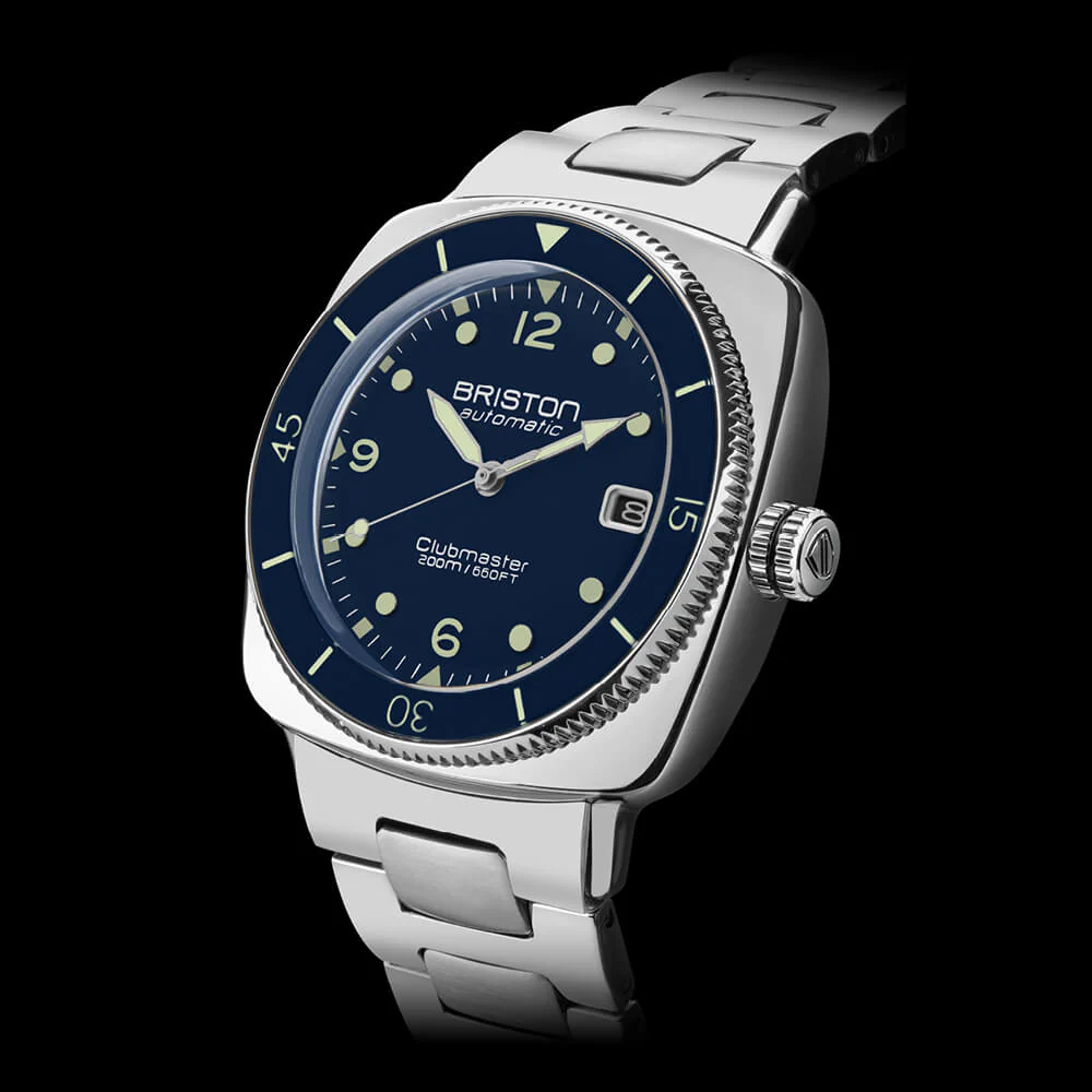 Clubmaster Legend Diver - Acier - Bleu marine thumbnail 3
