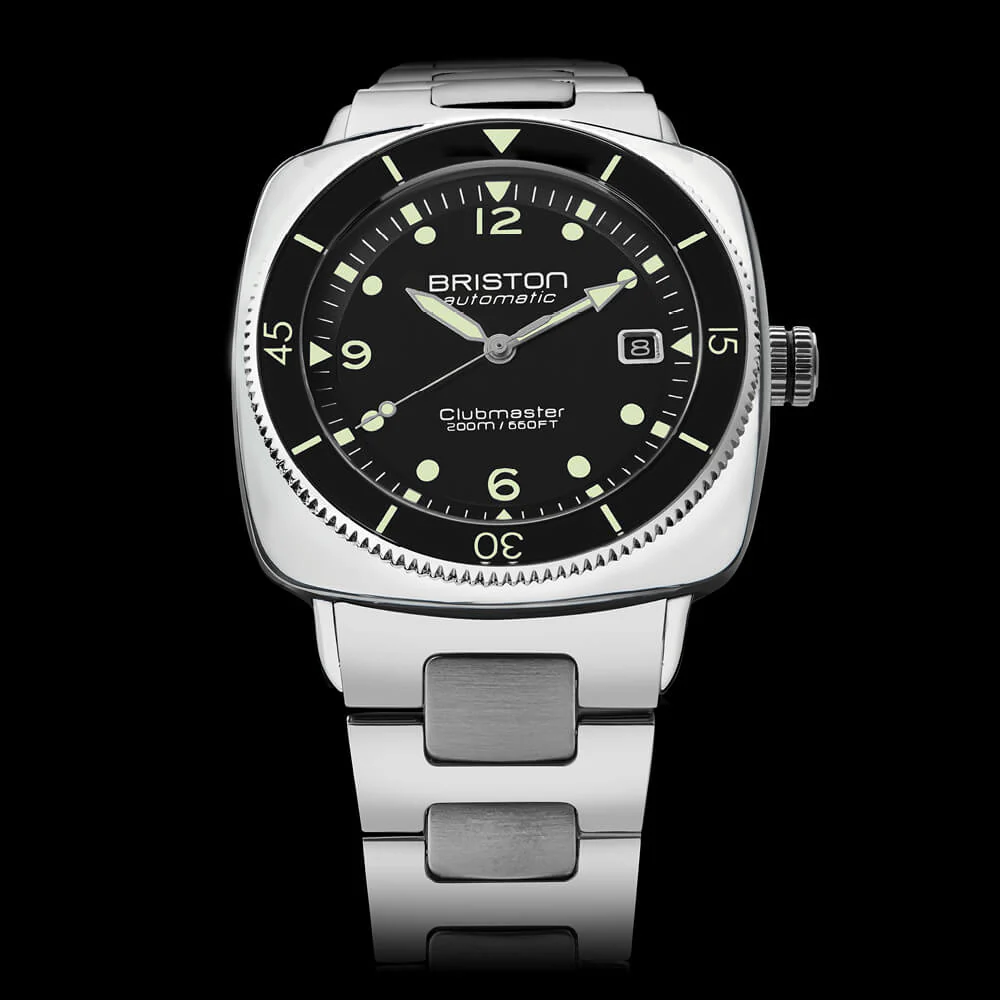 Clubmaster Legend Diver - Acier - Noir thumbnail 2