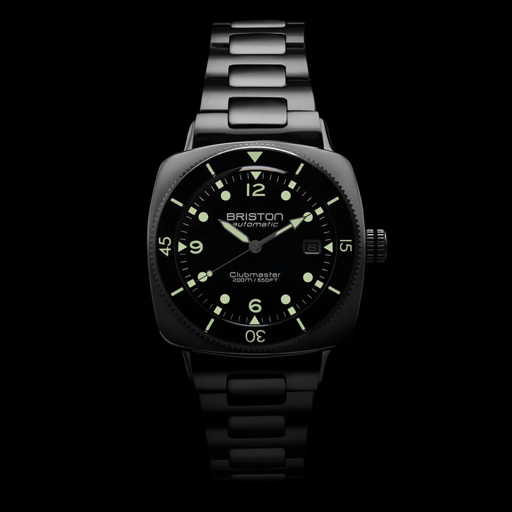 Clubmaster Legend Diver - Acier - Noir thumbnail 3
