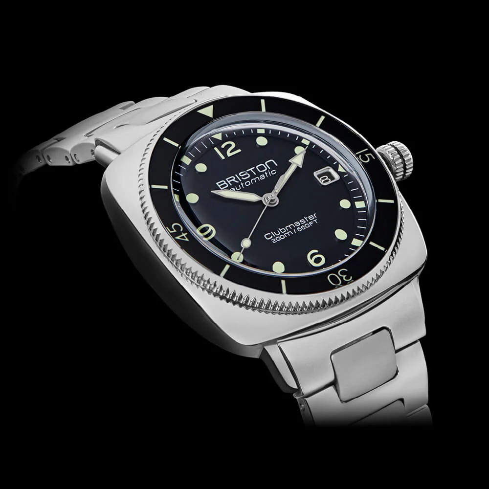 Clubmaster Legend Diver - Acier - Noir thumbnail 4