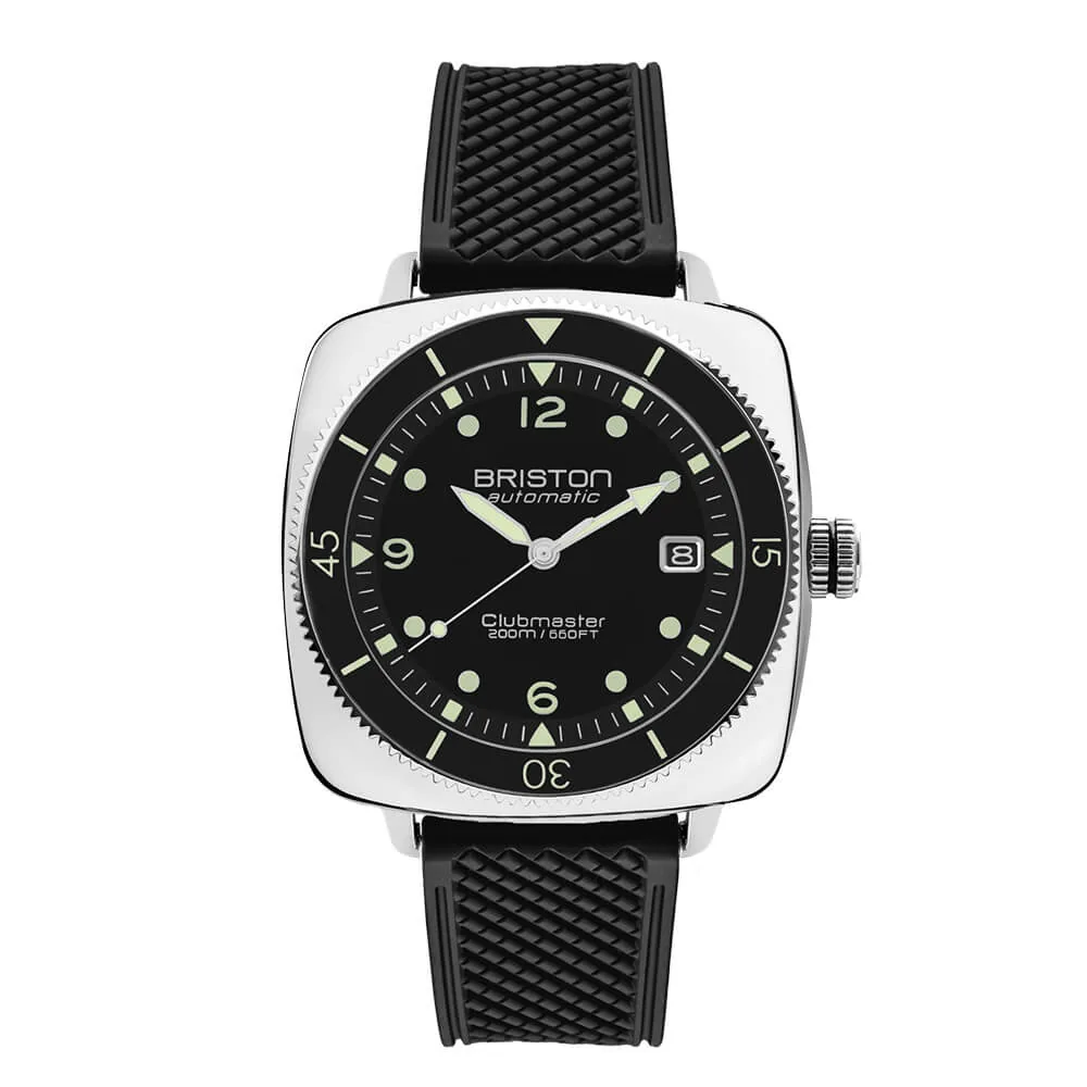Clubmaster Legend Diver - Acier - Noir selected view